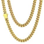 Men's 20" Gold Cuban Link Chain Necklace