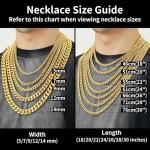 Men's 20" Gold Cuban Link Chain Necklace