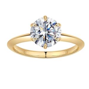 Stunning 2ct Moissanite Promise Ring for Women