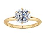 Stunning 2ct Moissanite Promise Ring for Women
