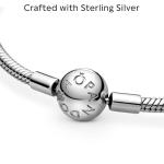 PANDORA Moments Sterling Silver Snake Chain Bracelet