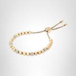 Michael Kors Gold Pavé Crystal Beaded Bracelet