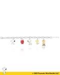 Snoopy Charm Bracelet for Women with 5 Charms