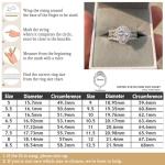 Elegant Sterling Silver Bridal Ring Set for Women