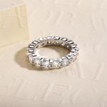 Cubic Zirconia Stackable Eternity Band Ring Size 7