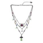 Betsey Johnson Witchy Hat Charm Necklace