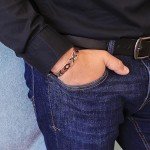 Native American Copper Arrow Cuff Bracelets - Maroon & Turquoise