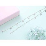 Sterling Silver Classic Cross Choker Necklace for Women