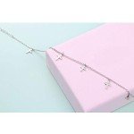 Sterling Silver Classic Cross Choker Necklace for Women