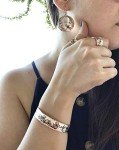 Adjustable Copper Hummingbird Cuff Bracelet