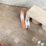 Adjustable Copper Hummingbird Cuff Bracelet
