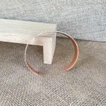 Adjustable Copper Hummingbird Cuff Bracelet