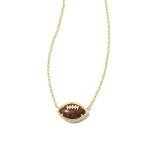 Kendra Scott Football Pendant Necklace for Women