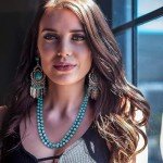 Turquoise Layered Necklace - Handmade Western Jewelry