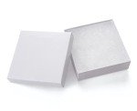 96 Pack White Jewelry Gift Boxes 3.5x3.5 Inches