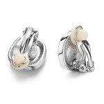 Swarovski Blue Crystal Clip-On Earrings for Women