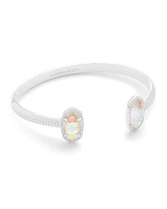 Kendra Scott Elton Women’s Rhodium Cuff Bracelet