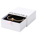 PANDORA Gold Moments Snake Chain Bracelet for Women