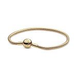 PANDORA Gold Moments Snake Chain Bracelet for Women