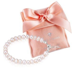 Sterling Silver Baby Pearl Beaded Bracelet