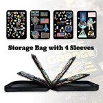 Enamel Pin Display Binder with 4 Pages