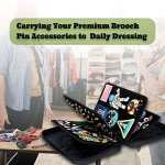 Enamel Pin Display Binder with 4 Pages