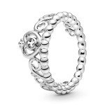 PANDORA Princess Tiara Crown Sterling Silver Ring