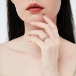 BERRICLE Sterling Silver Infinity Criss Cross Ring