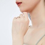 BERRICLE Sterling Silver Infinity Criss Cross Ring