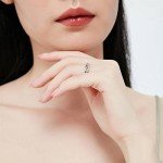 BERRICLE Sterling Silver Infinity Criss Cross Ring