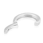 14K White Gold Diamond Two-Row Ear Cuff Earring