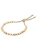 Michael Kors Gold Pavé Crystal Beaded Bracelet