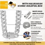 Men's 14MM Gold Iced Cuban Link Necklace