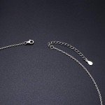 Layered Star Bead Necklace in S925 Silver