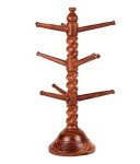 Sheesham Wood Bangle and Jewelry Display Stand
