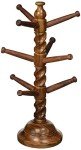 Sheesham Wood Bangle and Jewelry Display Stand