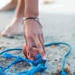 Shark-Themed Beaded Bracelet for Ocean Lovers