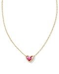 Kendra Scott Ari Heart Pendant Necklace - Gold