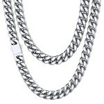 Men's 18" Stainless Steel Cuban Link Chain