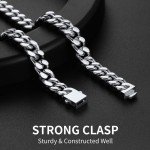 Men's 18" Stainless Steel Cuban Link Chain