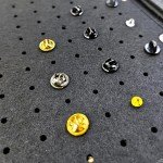 Black Enamel Pin Display Bag for Collectors