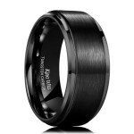 King Will Men's Tungsten Carbide Wedding Band