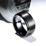 King Will Men's Tungsten Carbide Wedding Band
