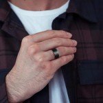 King Will Men's Tungsten Carbide Wedding Band