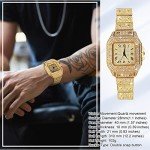 5-Piece Gold Hip Hop Jewelry Set for Men