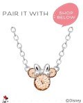 Minnie Mouse October Birthstone Stud Earrings