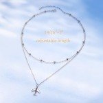 Airplane Choker Necklace in 925 Sterling Silver