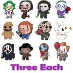 36 Pcs Horror Enamel Pins for Women