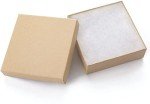 96 Pack Small Brown Jewelry Gift Boxes