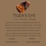 Men's Black Onyx & Tiger Eye Bracelet Gift